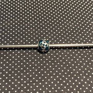 PANDORA Retired Turquoise Zen Charm